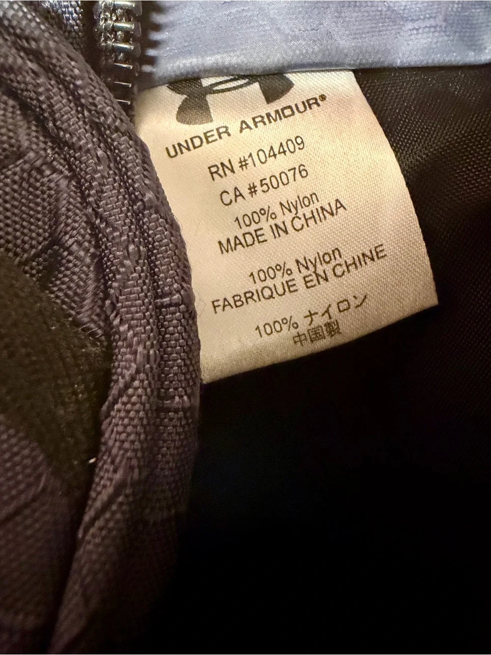 Under Armour Performance Storm Duffle Bag Blue Medium Gym Travel Sports Athletic